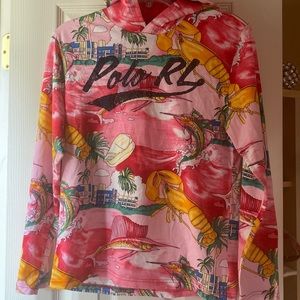 Kids Colorful Hoodie Polo Ralph Lauren Shirt